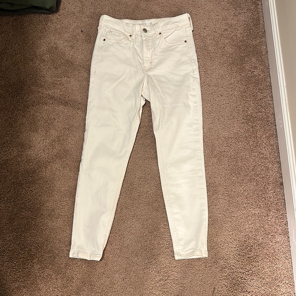 Topshop petite Jamie jeans (white)